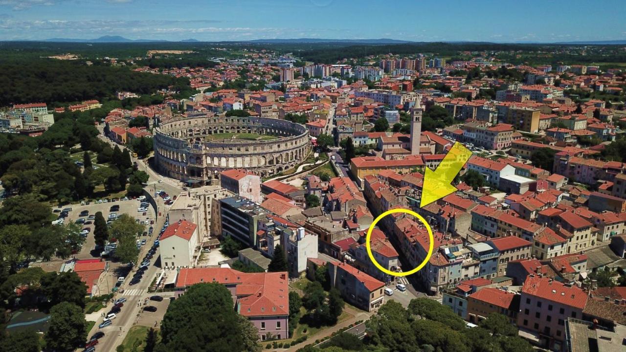 Apartman Amfiteatar Franko Пула Екстериор снимка